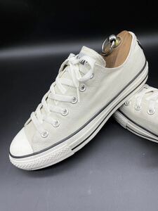 衝撃プライス！【最強スタメンの1足！】機能性抜群モデル！【CONVERSE ゴアテックスOX】上質キャンバススニーカー/ライトグレー/jp25.5cm