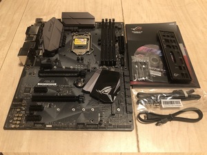 ASUS製 ROG STRIX H270F GAMING LGA1151 ATXマザーボード その他/IOパネル付属/希少