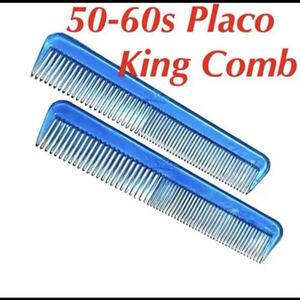 50-60s Placo ビンテージ コーム ロカビリー 矢沢永吉 キャロル Placo King Comb DEAD STOCK 青色 ACE ピンクドラゴン クリームソーダ