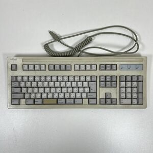 現状品 動作未確認 Fujitsu 富士通 FMV-KB312 日本語106キー メンブレンキーボード PS/2接続