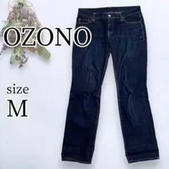 【OZONO】　ストレートデニム　willow　ボーイフレンドパンツ　ローライズ