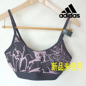 新品送料無料OTB(バスト87～91)(AA～Bカップ) アディダス adidas ブラックピンク ライトサポートブラ スポーツブラ スポブラ