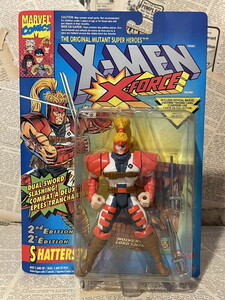 ☆1990年代/Xメン/エックスメン/アクションフィギュア/即決ビンテージTOYBIZ/X-Men/Action Figure(Shatterstar/MOC) MA-364