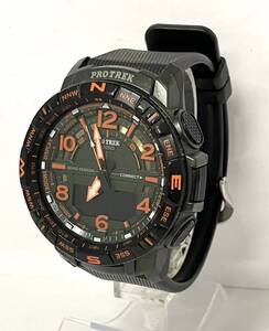 〈時計〉CASIO カシオ PRO TREK プロトレック　PRT-B50　メンズ　デジアナ クォーツ　腕時計【中古/現状品】005309-⑥