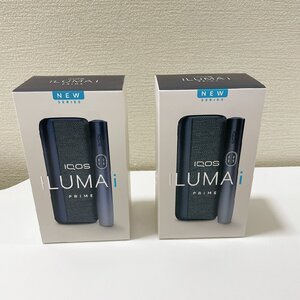 【TOA4279a】IQOS アイコス ILUMAi PRIME ミッドナイトブラック 2点セット M0010/M0021 電子タバコ 喫煙具 動作確認済 検品の為開封済