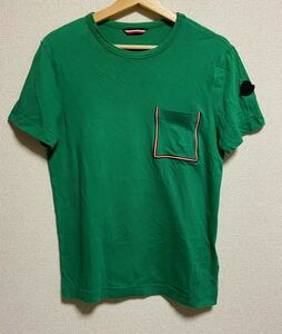 MONCLER モンクレール ポケット Tシャツ サイズS 緑