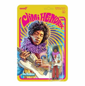 ★ジミ ヘンドリックス Re Action フィギュア Jimi Hendrix Are You Experienced SUPER7 正規品 TOY