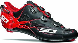 【新品】SIDI SHOT MATT BLK/RED サイズ42(26cm相当) limited edition サイクリングシューズ カーボンソール ブラック/レッド