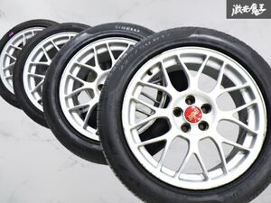 スバル純正 STI BBS RG345 鍛造 FORGED 17インチ 7J +48 PCD100 5穴 ホイール BP5 レガシィ インプレッサ BRZ 86 棚