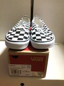 VANS Authentic Mix Checker us10.5 28.5cm 新品未使用品 箱付き デッドストック バンズ DEADSTOCK ハイトップ 限定 チェッカー