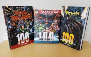 送料無料 3冊セット 名場面100選 DCヴィラン バットマン ジャスティスリーグ DC comics DCコミックス Justice League スーパーマン 