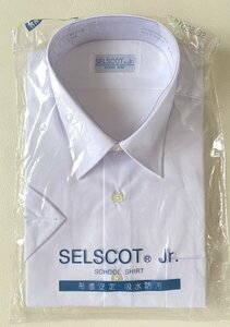 新品 半袖スクールシャツ170A　SELSCOT Jr　形態安定・吸水防汚