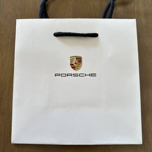 PORSCHE ポルシェ 紙袋 小サイズ ショッパー ショップ袋 手提げ袋 リメイク お裾分け ギフト プレゼント ラッピング エコバッグ レア 新品2