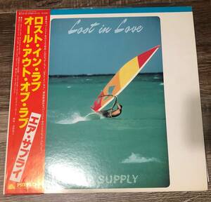 LP【AOR】Air Supply / Lost In Love【国内盤 帯付き】