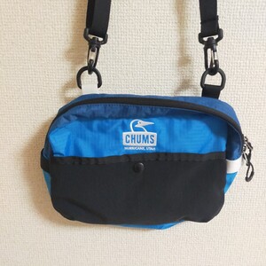 CHUMS チャムス ch60-3474 Spring Dale Shoulder Bag スプリングデールショルダーバッグ サコッシュ ブルー(青)