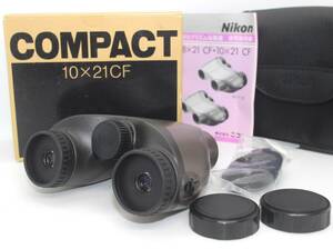 ★極上品★ NIKON ニコン 双眼鏡 COMPACT 8×21 CF 6.3 元箱付 #N486