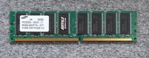 Samsung PC3200U-3031-Z 512MB DDR PC3200 CL3