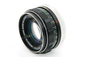 【外観特上級】ミノルタ MC ROKKOR-PF 55mm f1.7　#s6710