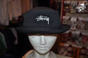 ユーズド 80年代 OLD STUSSY オールド ステューシー ポークパイ ハット MADE IN USA