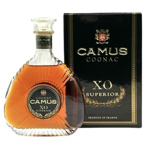 仙6【未開栓/ハーフボトル】CAMUS XO SUPERIOR 350ml 40％ コニャック ブランデー カミュ XO スーペリア 箱付き 古酒