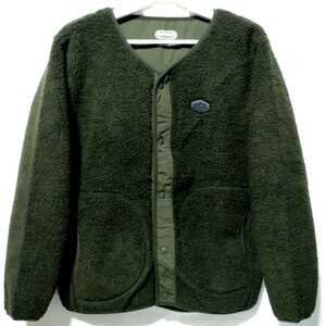 特価/未使用【サイズ=LL(XL)】OUTDOOR PRODUCTS/アウトドアプロダクツ/メンズ/ボアフリース/ジャケット/胸囲=104～112cm/khaki