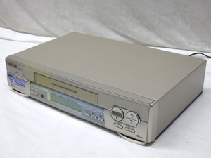 08K130 HITACHI 日立 S-VHSビデオデッキ 本体のみ [7B-BS720] 再生確認OK 保証なし 現状 売り切り