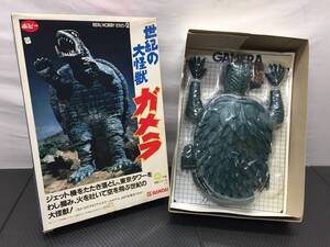 【組立式フィギュア】 当時物 ポピー/BANDAI 世紀の大怪獣 ガメラ リアルホビーシリーズ 