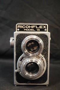 リコー　RICOHFLEX　VII　革ケース　フィルター付