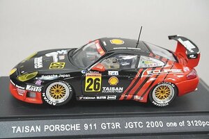 EBBRO エブロ 1/43 タイサン ポルシェ 911 GT3R JGTC 2000 #26 ブラック 43183