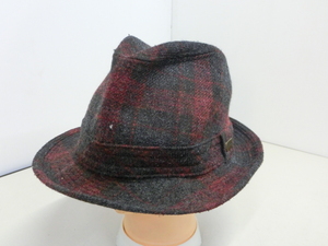 1034PSZ◎ROYAL STETSON　ロイヤル ステットソン 中折れハット サイズ：LL 59㎝ 帽子◎中古