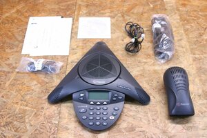 ◎通電確認済み ポリコム Polycom SoundStation2 電話会議システム 現状品◎Z-691