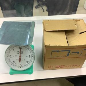 富士計器製造 フジ 上皿自動はかり K-1型 8kg 並皿付 業務用 ハカリ 計り 計量器具 調理器具 店舗用品 計量 スケール