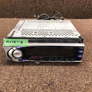 AV12-6 激安 カーステレオ Panasonic CQ-MRX777D 29887 CD MD プレーヤー FM/AM オーディオ レシーバー 通電未確認 ジャンク