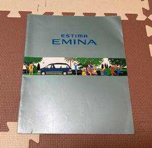 ★トヨタ　エスティマ エミーナ　カタログ★　　1998年12月☆ESTIMA EMINA