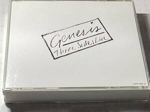 リマスター国内盤2CD/ジェネシス/スリー・サイズ・ライヴ　#フィル・コリンズ/トニー・バンクス/マイク・ラザフォード　送料¥180