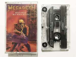 ■カセットテープ■メガデス Megadeth『Peace Sells But Who