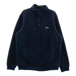 Patagonia パタゴニア 23040 シアーリングフリースプルオーバー ネイビー系 L [240101084162] メンズ