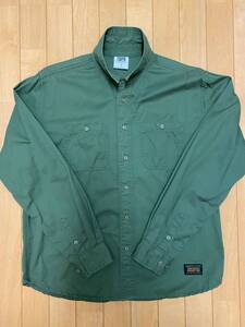 【美品】タイトブース TIGHTBOOTH production シャツ Mサイズ グリーン evisen