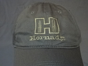 激レア USA購入 アメリカ企業モノ ネブラスカ州 弾薬 製造会社【Hornady】 ロゴ刺繍入り キャップ 中古良品