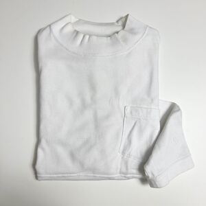 Charcoal TOKYO モックネック フットボールTee ホワイト 2XL チャコールトーキョー ロンT 