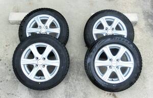 中古スタッドレスタイヤホイールセット　175/65 R14　4穴 ホイールナット付き