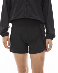 ★送料無料★2024春夏 新品【BILLABONG/ビラボン】ACTIVE 2WAY SHORTS ストレッチトレーニングUVショートパンツ BLK レディースM BE013-899