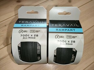 【2本セット】Teravail Rampart 700 x 28 TUBELESS READY テラベイル ランパート