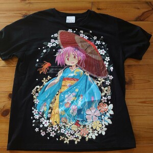 ★魔法少女 まどか☆マギカ 京まふ　舞妓まどか Tシャツ 京都国際マンガ・アニメフェア2013限定品 サイズM★