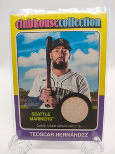 【使用バットレリック☆最新2024】テオスカー・ヘルナンデス - 2024 Topps Heritage #CCR-THE ～大谷翔平のドジャース同僚～