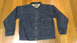 Tバック！！　モンタナ・ジーンズ　大戦 デニムジャケット サイズ48　S506XX　 Product by MATIN　Montana Jeans 1st！！