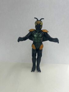 仮面ライダー　BLACK　ハエ怪人　ソフビ　80年代　