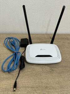 1円　無線LANルーター　tp-link　TL-WR841N　美品　無線　ルーター