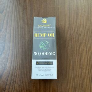 610p0226☆ オーガニックヘンプオイル (ヘンプシードオイル)100%、 HEMP OIL 30mL 高濃度 50000mg ヘンプオイル 麻種子油