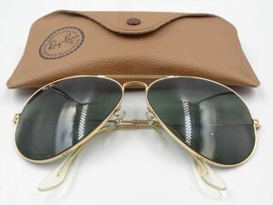 20370g Ray-Ban レイバン サングラス ヴィンテージ アビエーター B&L ティアドロップ 62□14 140mm